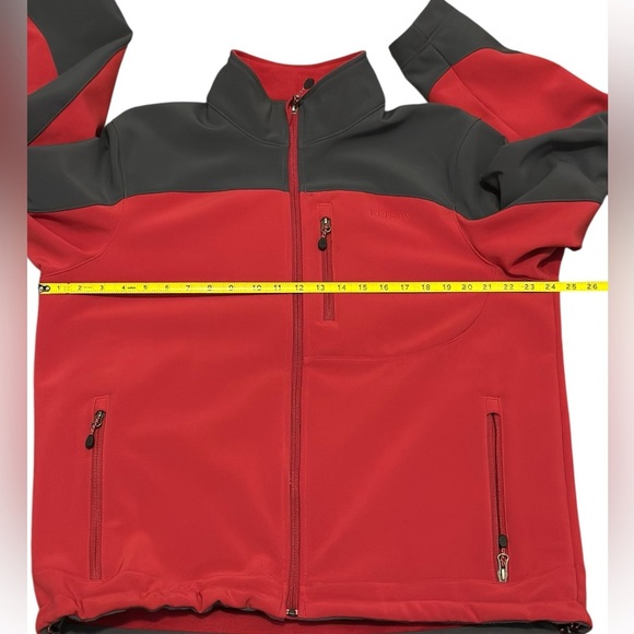 Men's Red and Gray L.L. Bean Jacket - Picture 3 of 16